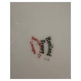 Set of Haviland Limoges Plates and Vintage Glass Bowls