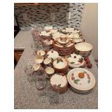 Franciscan Apple Pattern Dinnerware Collection