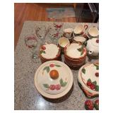 Franciscan Apple Pattern Dinnerware Collection