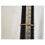 Gold Ring with Dark Stone