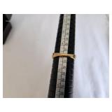 14k Gold Diamond Accent Ring Size 9