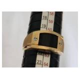 14k Gold Diamond Accent Ring Size 9