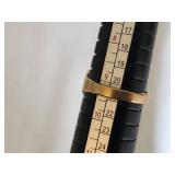 Gold with Black Onyx and Possibly Diamond Accents