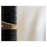 Gold with Black Onyx and Possibly Diamond Accents