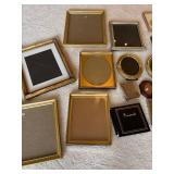 Collection of 30 Vintage and Modern Picture Frames in Various Styles