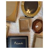 Collection of 30 Vintage and Modern Picture Frames in Various Styles