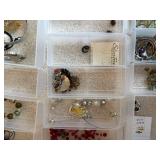 Craft and Jewelry Making Kit with Craft Storage Boxes and Assorted Jewelry Components