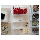 Craft and Jewelry Making Kit with Craft Storage Boxes and Assorted Jewelry Components