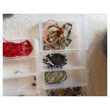 Craft and Jewelry Making Kit with Craft Storage Boxes and Assorted Jewelry Components