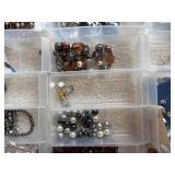 Craft and Jewelry Making Kit with Craft Storage Boxes and Assorted Jewelry Components