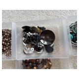Craft and Jewelry Making Kit with Craft Storage Boxes and Assorted Jewelry Components