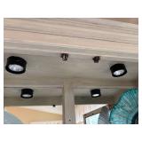 Tall Glass Display Cabinet with Interior Lighting