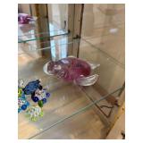 Collection of Colorful Glass Sea Creatures Figurines