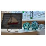 Collection of Nautical Themed Home Decor Items