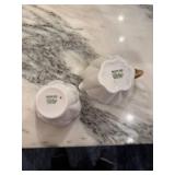 Set of 10 Fine Bone China Tea Cups and Accessories by Shelley, England