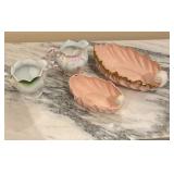 Vintage Lenox and Porcelain Creamer and Dish Set