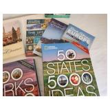 Collection of Travel and Destination Guidebooks