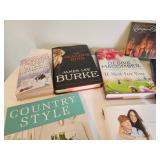 Collection of 7 Assorted Books and Embroidery Pattern Transfers