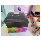 Crafting Supplies Collection with Paints and Accessories