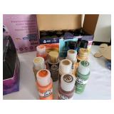 Crafting Supplies Collection with Paints and Accessories