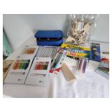 Complete Watercolor Pencil and Art Supplies Set