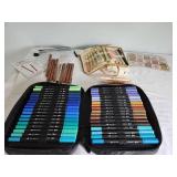 Set of Assorted Fineliner Pens and Dual Tip Markers