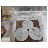 Comprehensive Sewing and Embroidery Set with Floss, Hoops, and Accessories