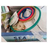 Comprehensive Sewing and Embroidery Set with Floss, Hoops, and Accessories