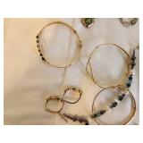 Assorted Collection of Fashion Jewelry and Earrings