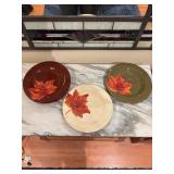 Autumn Leaf Design Dinnerware Set - 28 Pieces