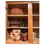 Autumn Leaf Design Dinnerware Set - 28 Pieces