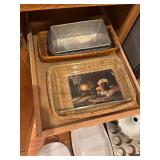 Collection of Assorted Bakeware and Kitchen Bowls