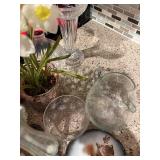 Assorted Home Decor Items Including Vases and Figurines