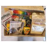 Assorted Embroidery and Craft Kit with Patterns and Supplies