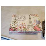 Decorative Box with Assorted Yarn Collection