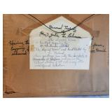 Framed Hand-Painted Engraving by G. Morland with Provenance