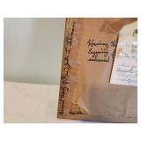 Framed Hand-Painted Engraving by G. Morland with Provenance