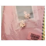 Set of 9 Pairs of Vintage Earrings with Various Designs