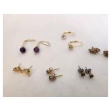 Set of 7 Pairs of Assorted Earrings