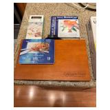 Artist Supply Set: Colored Pencils, Watercolor Pencils, LED Light Box, and Coldwater Creek Art Kit