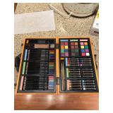 Artist Supply Set: Colored Pencils, Watercolor Pencils, LED Light Box, and Coldwater Creek Art Kit