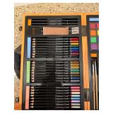 Artist Supply Set: Colored Pencils, Watercolor Pencils, LED Light Box, and Coldwater Creek Art Kit