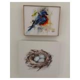 3-Piece Bird and Nest Artwork Collection by Ron Crouser