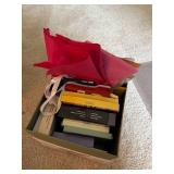 Assortment of Gift Boxes with Ribbon and Tissue Paper