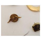 Collection of 5 Pairs of Vintage Earrings