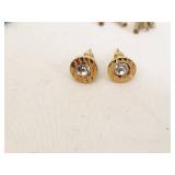 Collection of 5 Pairs of Fashion Earrings with Various Designs