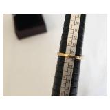 14K Gold Diamond-like Eternity Ring with 