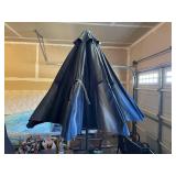 Set of 6 Woven Patio Chairs with 2 Swivel Rocking Chairs