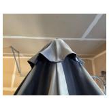 Set of 6 Woven Patio Chairs with 2 Swivel Rocking Chairs