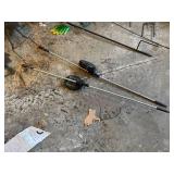 Collection of Garden Decor: Metal Sculptures and Solar Lanterns